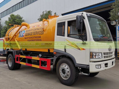 FAW 12 Ton Cesspit Emptier Vacuum Truck