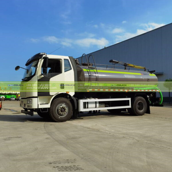 FAW 12CBM Septic Vacuum Truck