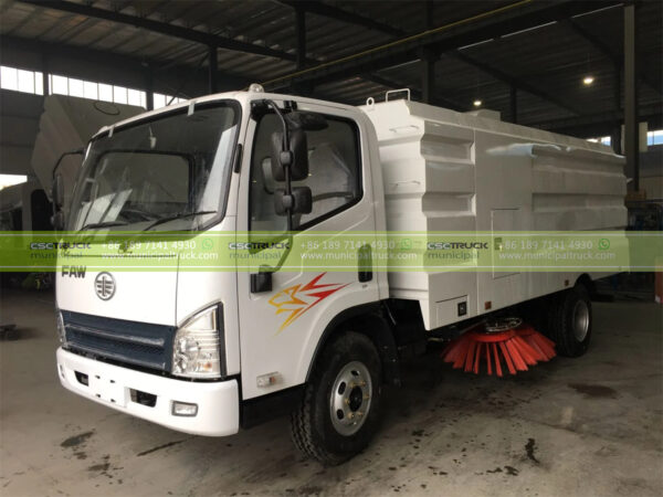 FAW 5CBM Street Sweeper Truck