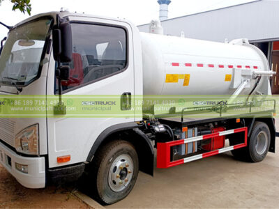 FAW 8 Ton Exhauster Sewage Suction Truck Tank