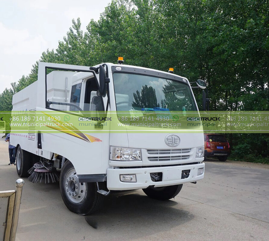 FAW Multifunctional Street Sweeper Truck Head