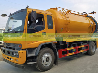 ISUZU 12,000L Combined Jet Vacuum Truck