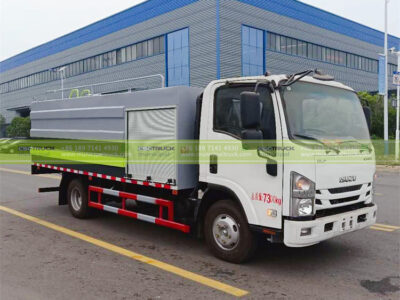 ISUZU 5CBM Fence Cleaning Truck