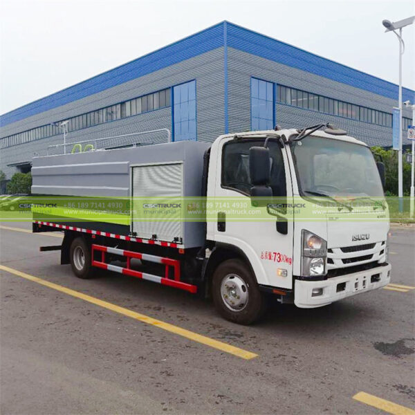 ISUZU 5CBM Fence Cleaning Truck