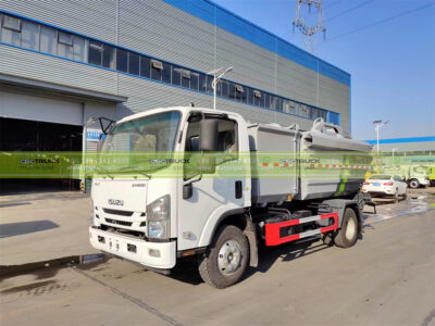 ISUZU 6CBM Self Loading Garbage Dump Truck