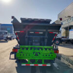 ISUZU 6CBM Self Loading Garbage Dump Truck Back