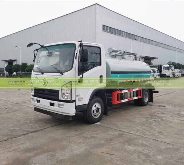 SHACMAN 5CBM Sludge Tanker Truck