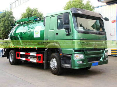 SINOTRUK 12,000L Combined Sewer Jetting Truck