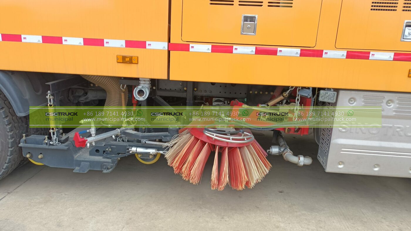 SINOTRUK 20CBM Road Sweeper Truck Accesories