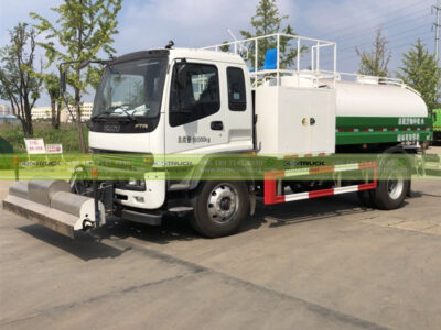 ISUZU High Pressure Road Cleaner Side