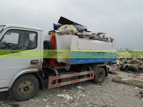 The Foton Forland garbage truck to Dump Truck