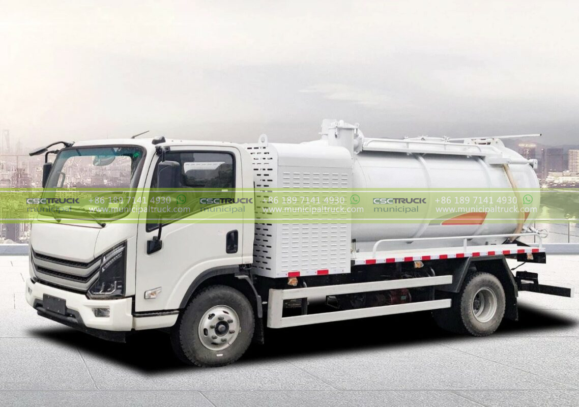 Sewage truck