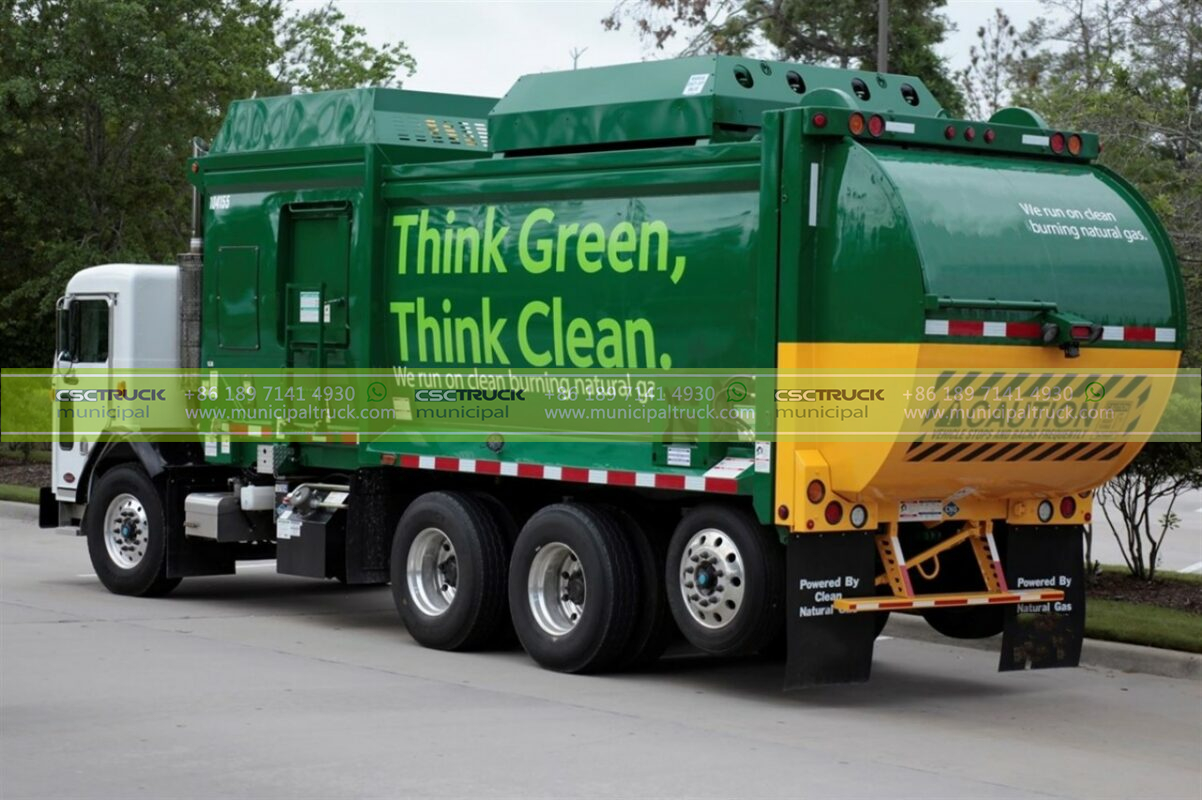 garbage truck recycling program