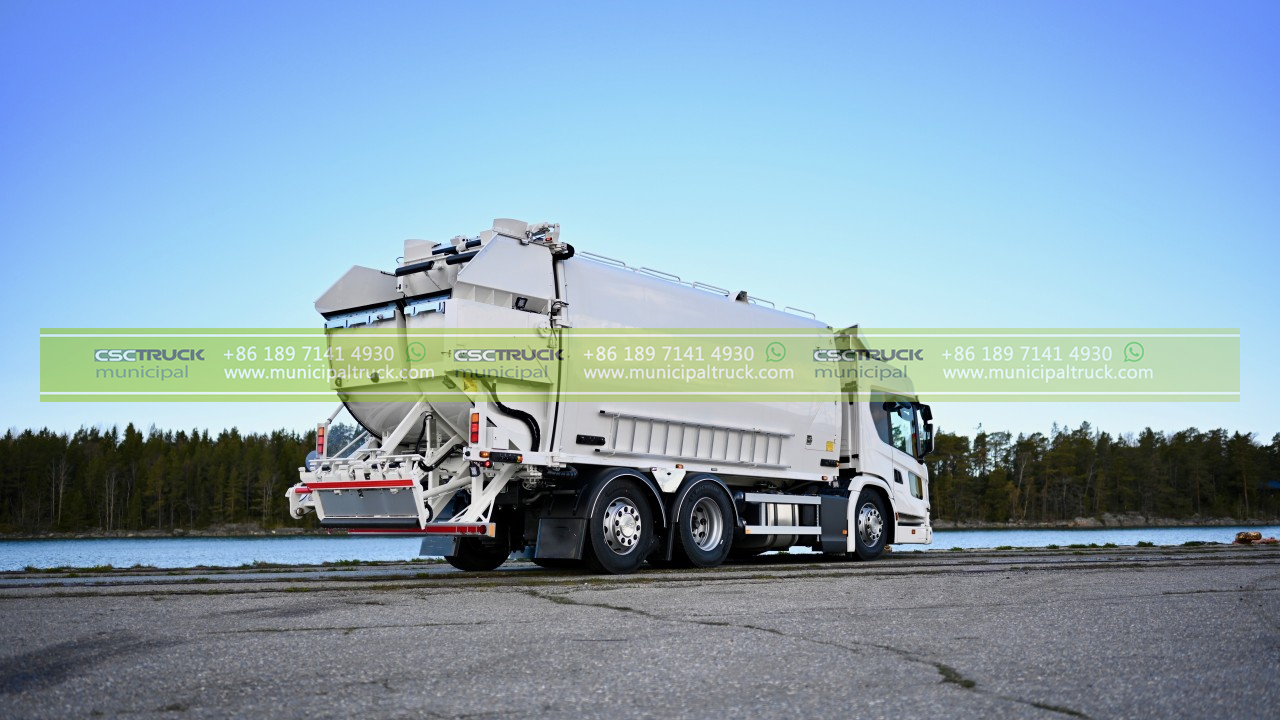 Hybrid garbage truck (12)