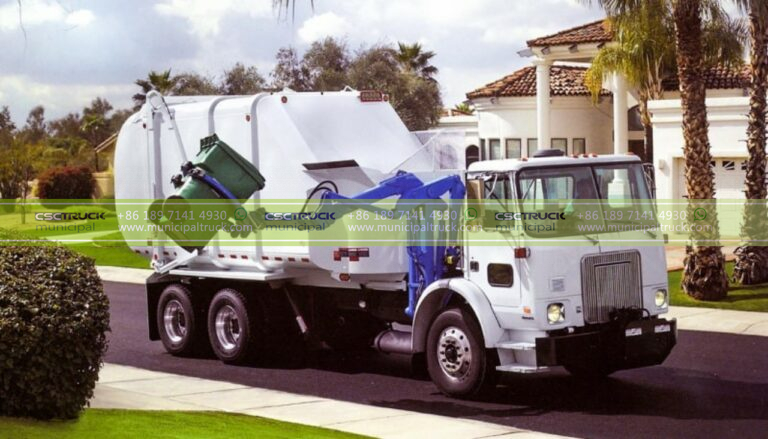 What is an Automated Side Loader Garbage Truck? - CSCTRUCK Municipal Truck