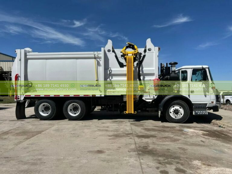 What is an Automated Side Loader Garbage Truck? - CSCTRUCK Municipal Truck