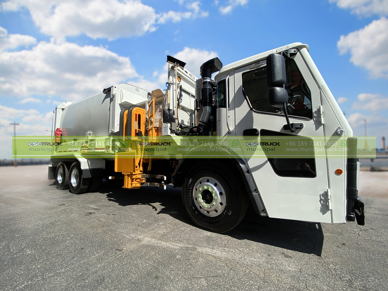 What is an Automated Side Loader Garbage Truck? - CSCTRUCK Municipal Truck