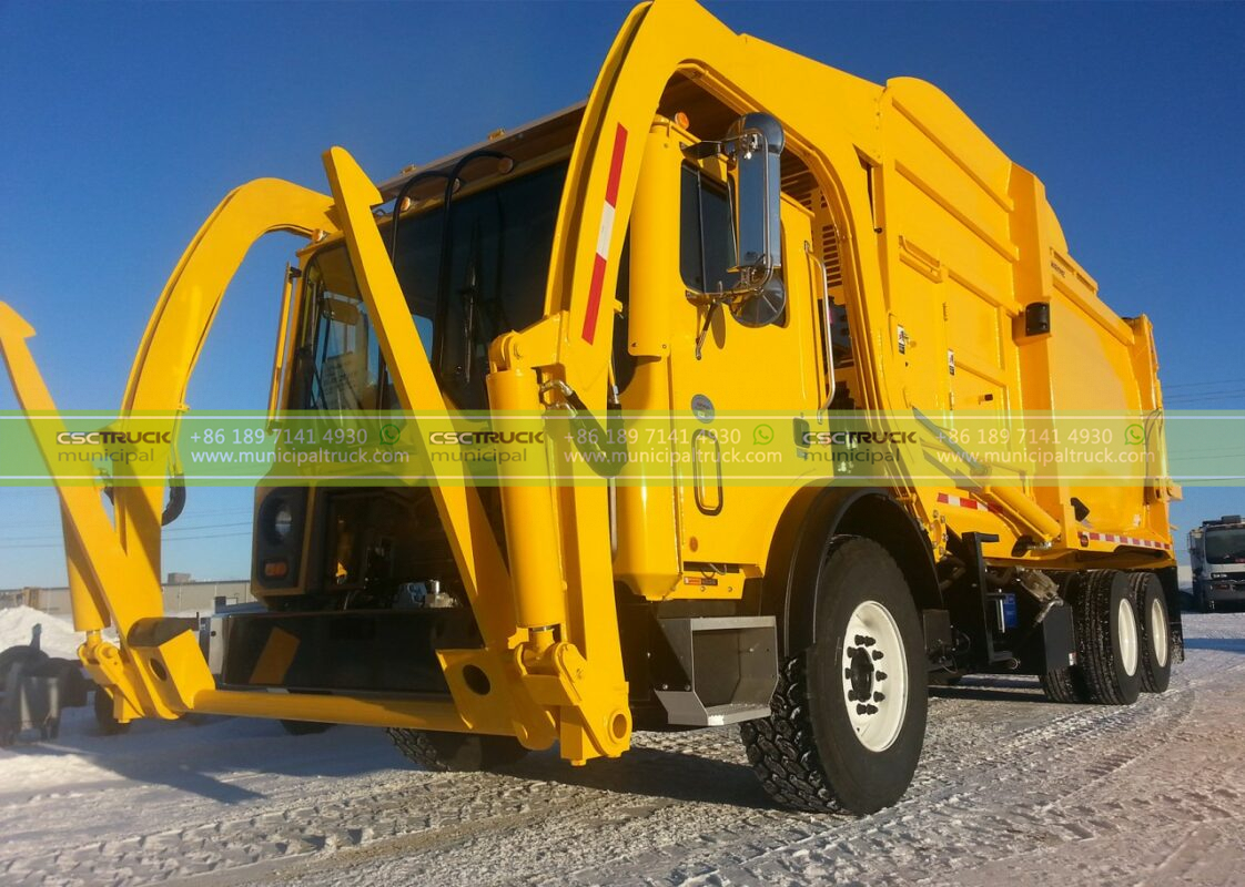 front loader garbage truck (10)