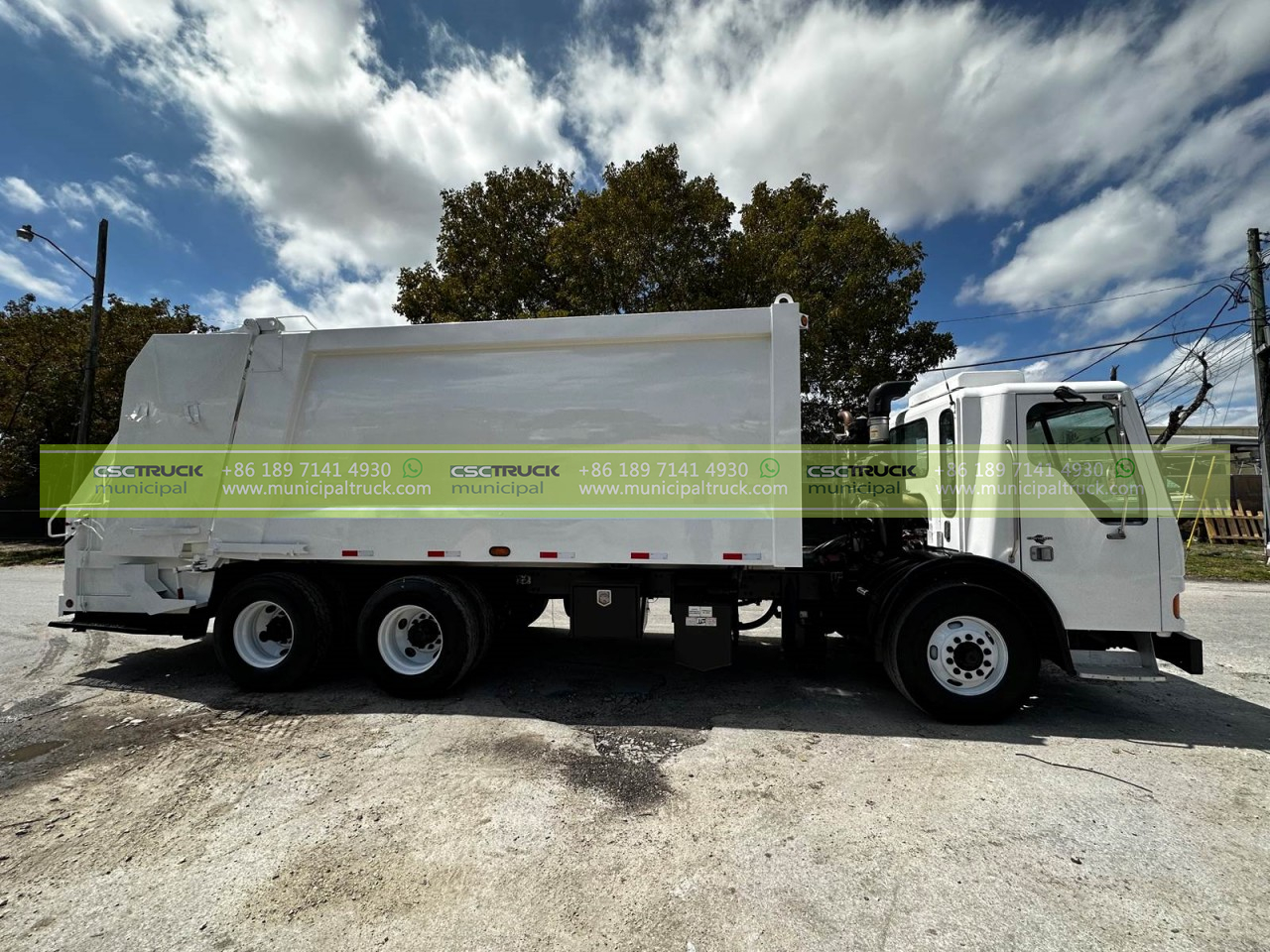 What is the Back of a Garbage Truck Called? - CSCTRUCK Municipal Truck