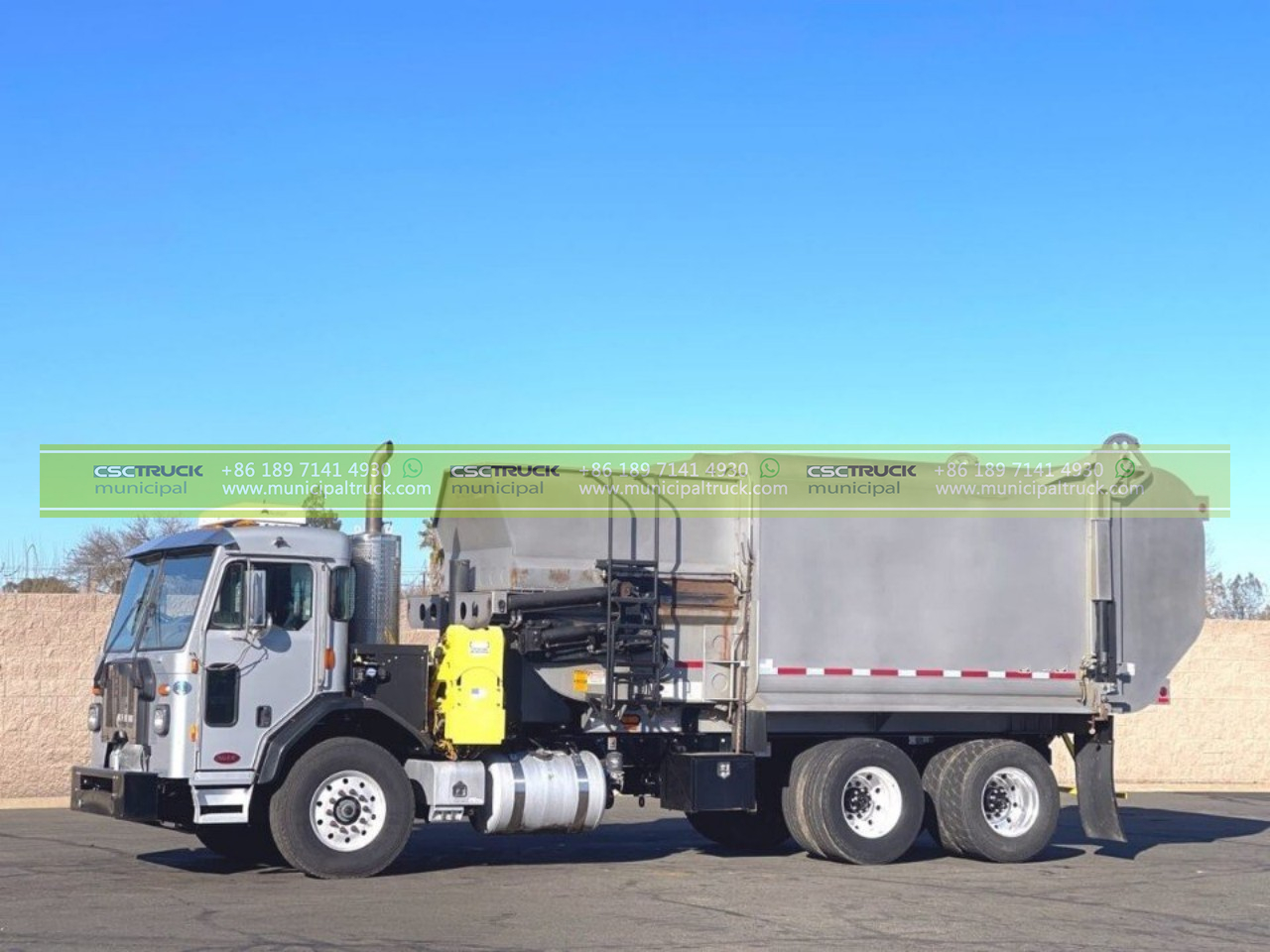 How Many Loads Can a Garbage Truck Hold? CSCTRUCK Municipal Truck