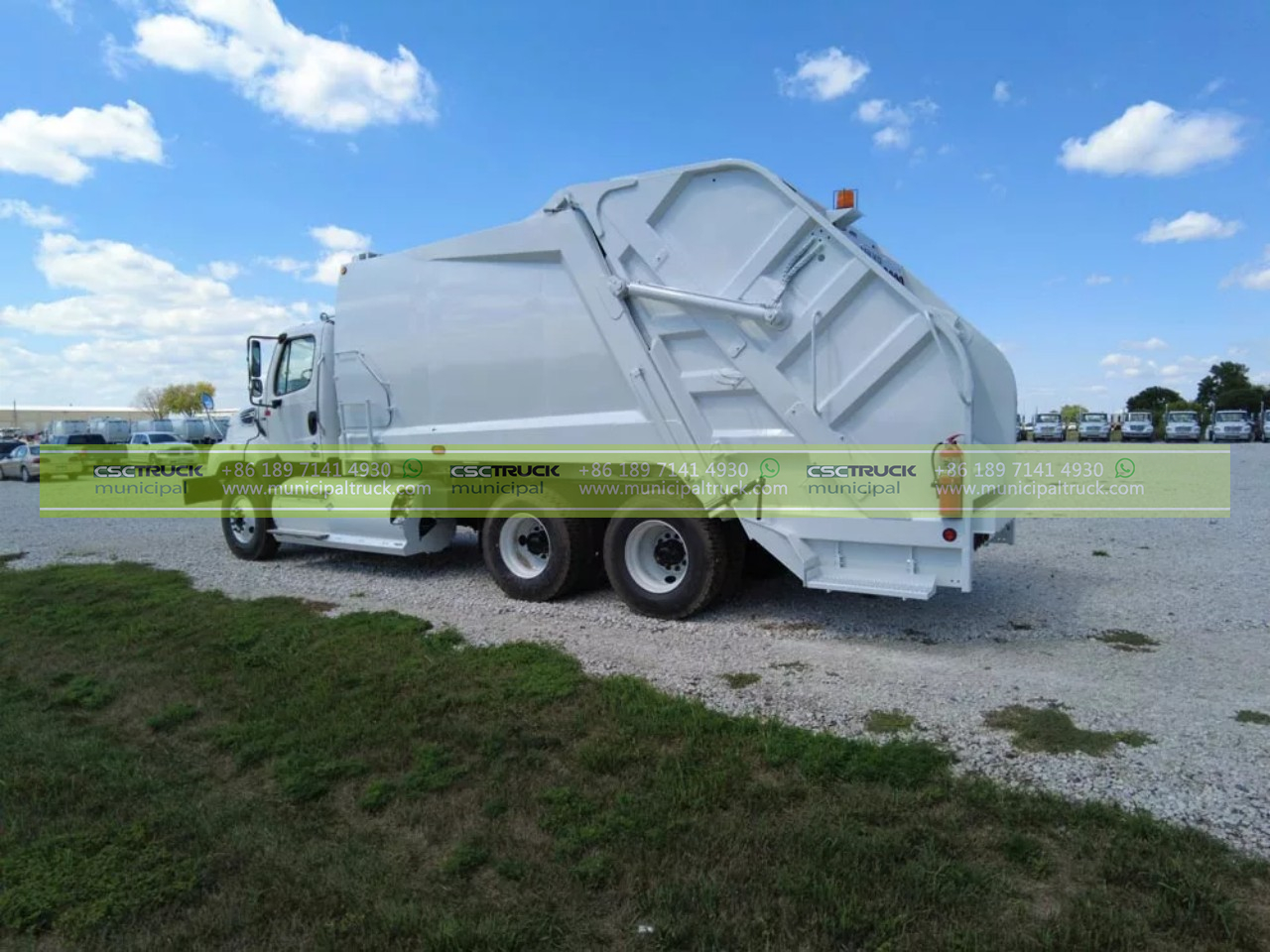 What is the Back of a Garbage Truck Called? - CSCTRUCK Municipal Truck