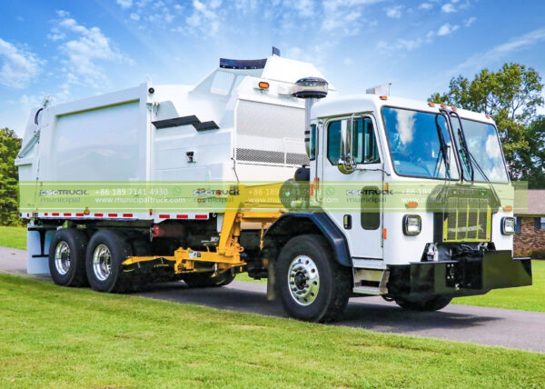 What is a Half Pack Garbage Truck? - CSCTRUCK Municipal Truck