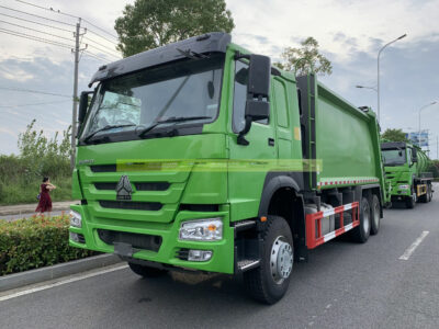 SINOTRUK 20CBM Garbage Compactor Truck Left Head