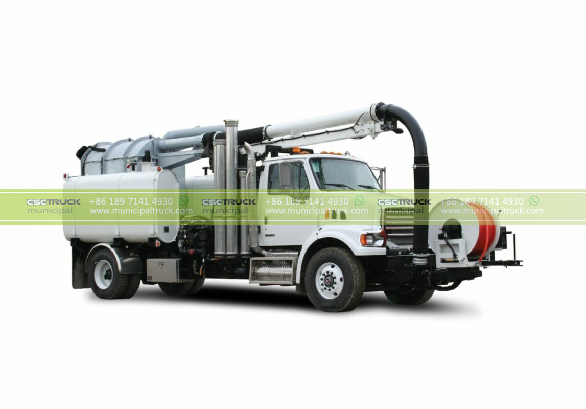 sewer cleaner truck