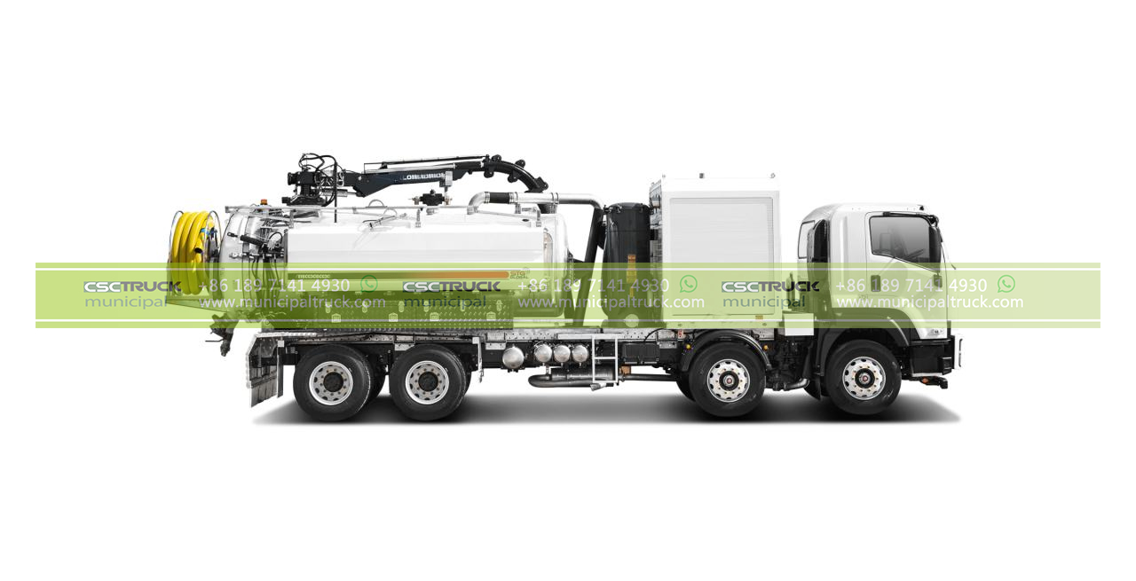 Combined Sweeper Jetter Trucks: Powerful Cleaning and Jetting ...