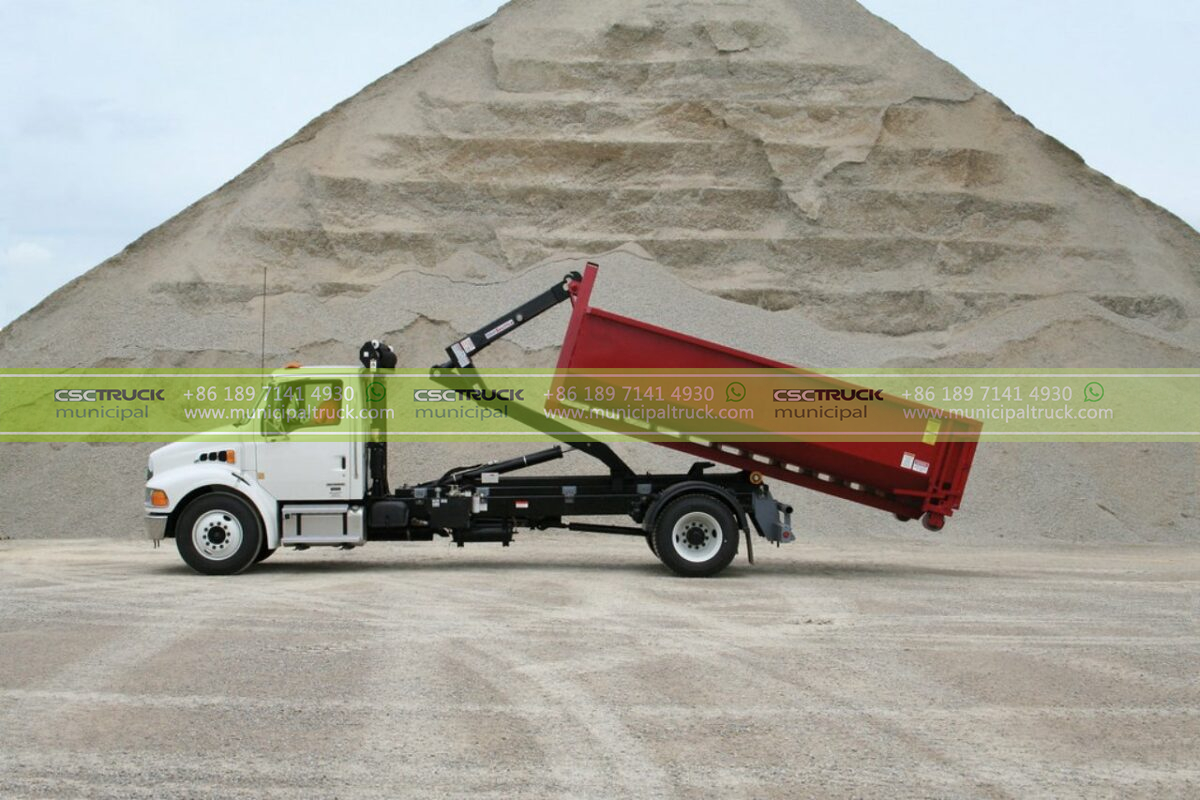 hook loader garbage truck (2)