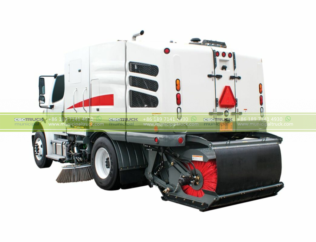 waterless sweeper truck (2)