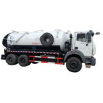 Beiben 16000 Liter Sludge Cesspit Tank Vacuum Truck Tanker