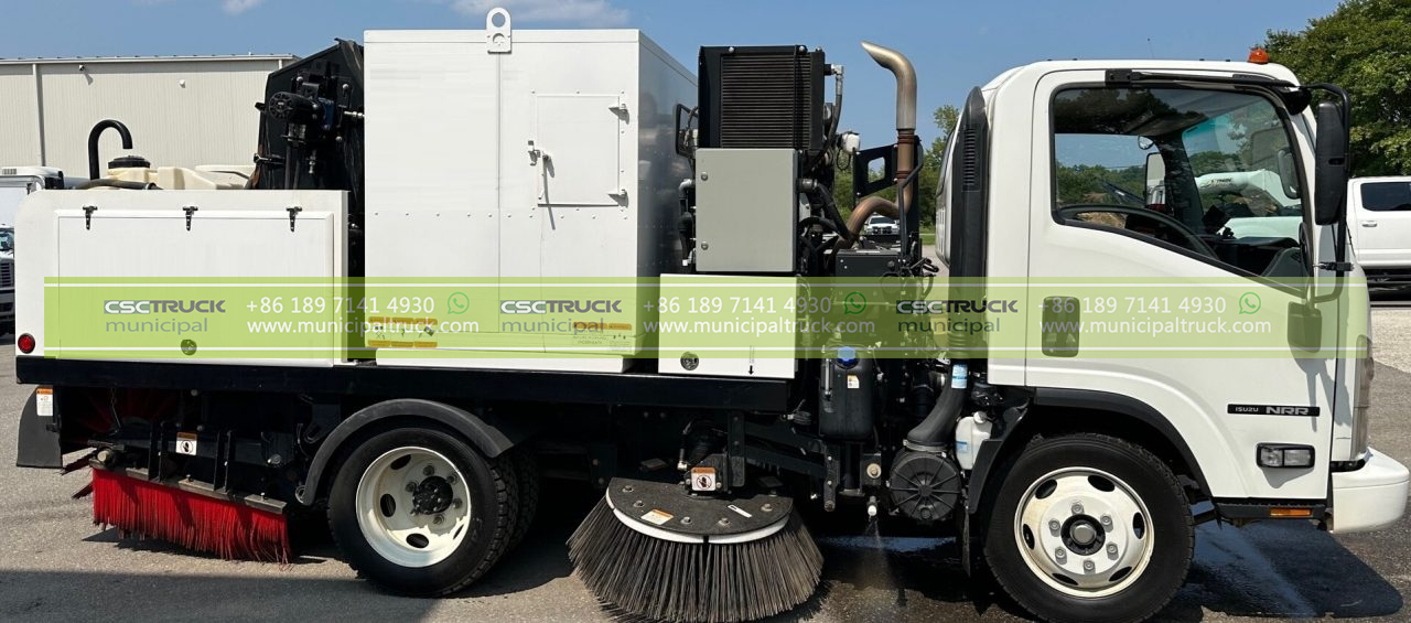 Combined Sweeper Jetter Truck