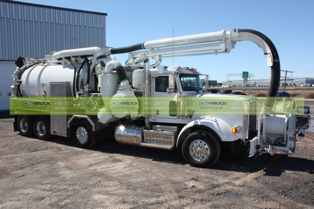 Combo Sewer Jetter Truck: Dual Cleaning for Venezuela - CSCTRUCK ...