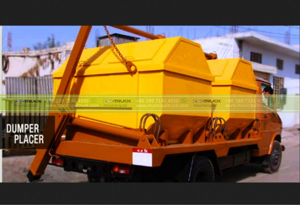 Dumper Placer Garbage Truck