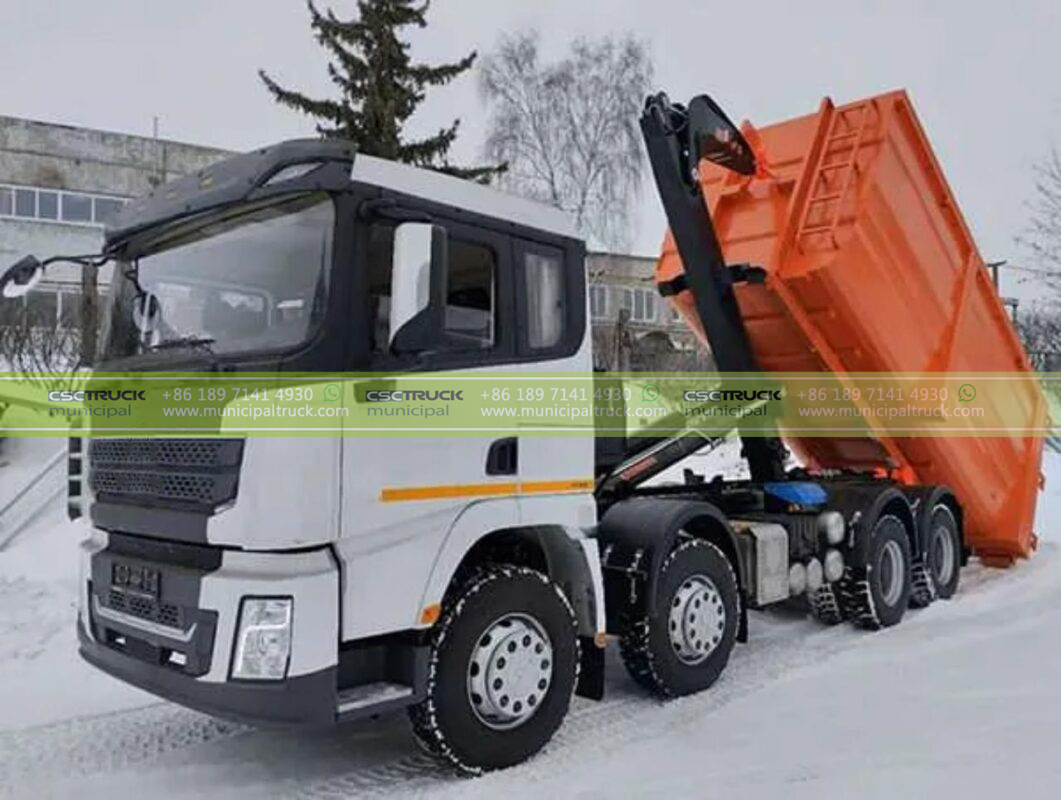 Hook Loader Garbage Truck