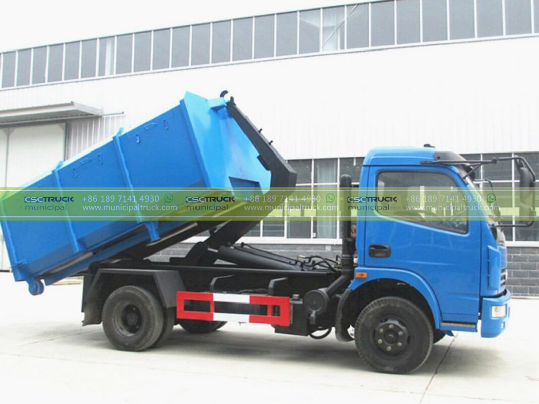 Hook Loader Garbage Truck