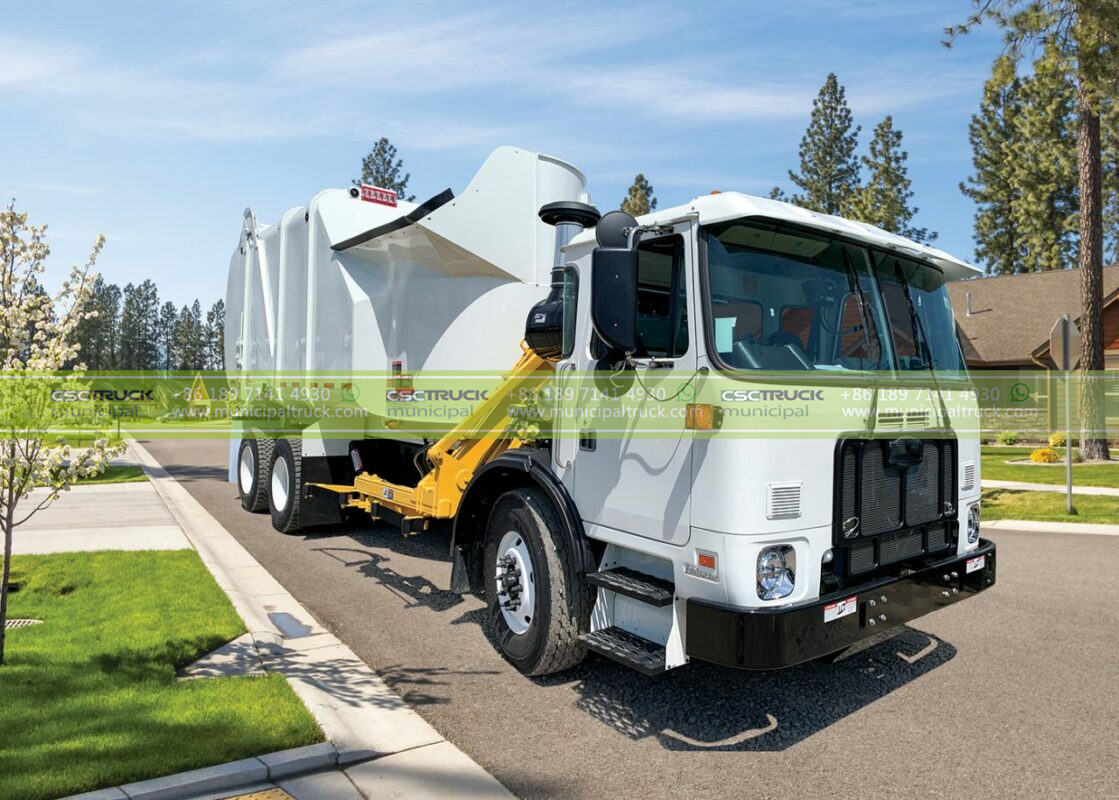 Side Loader Garbage Truck (2)