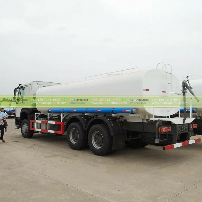 Sinotruk HOWO 20 Ton Water Sprinkler Tanker Truck Tanker