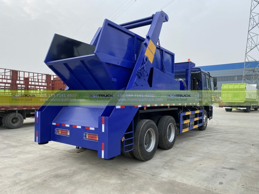 Skip Loader Garbage Truck