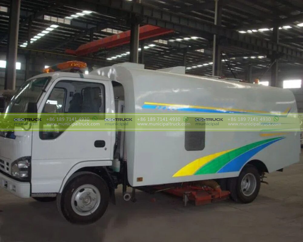 Waterless Sweeper Truck (4)