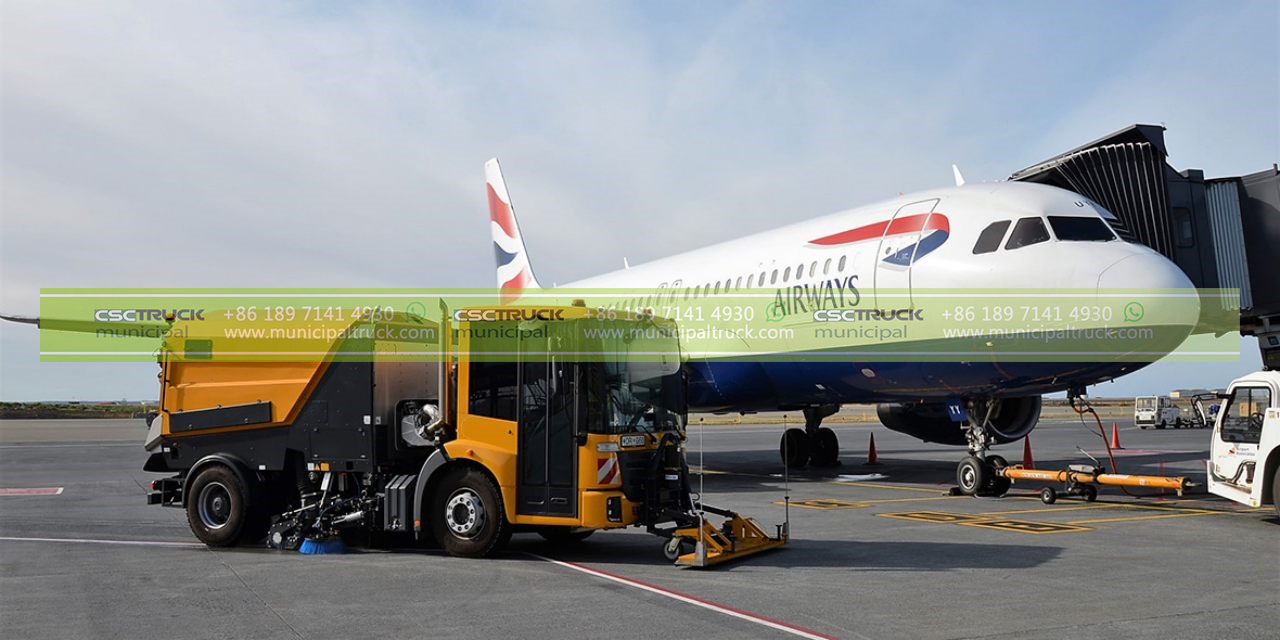 Airport sweeper truck (3)