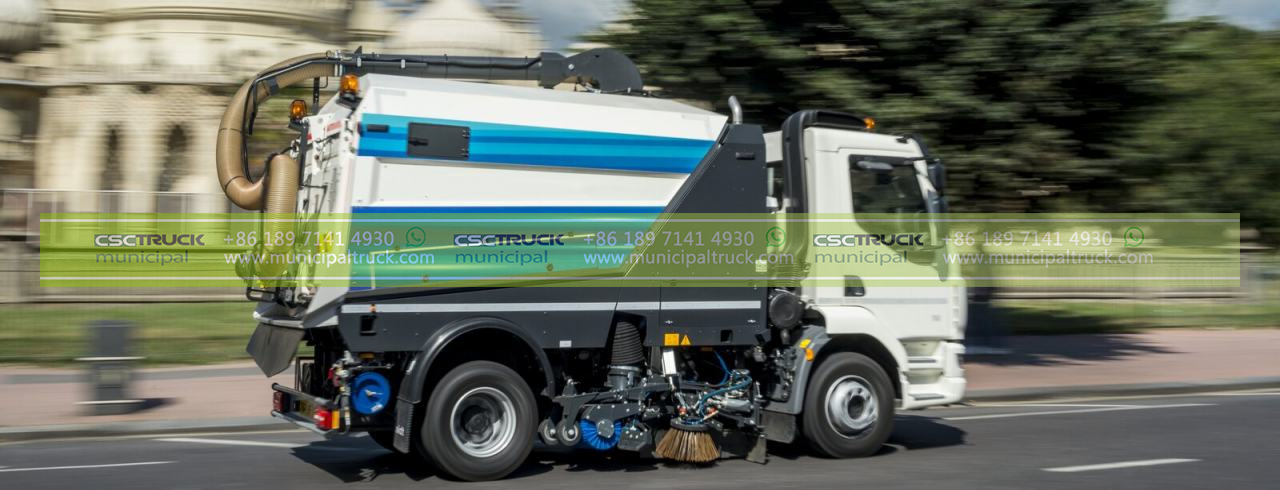 Combined Sweeper Jetter Truck