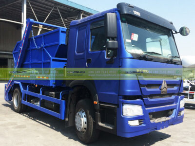 HOWO 10 Ton Skip Loader Garbage Truck