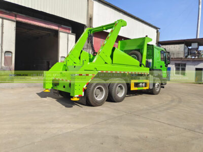 HOWO 12 Ton Skip Lift Gabage Truck