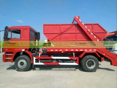 Shacman 10 CBM Swing Arm Garbage Truck