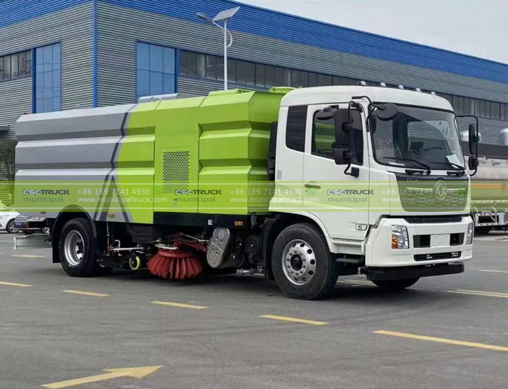 Combined Sweeper Truck