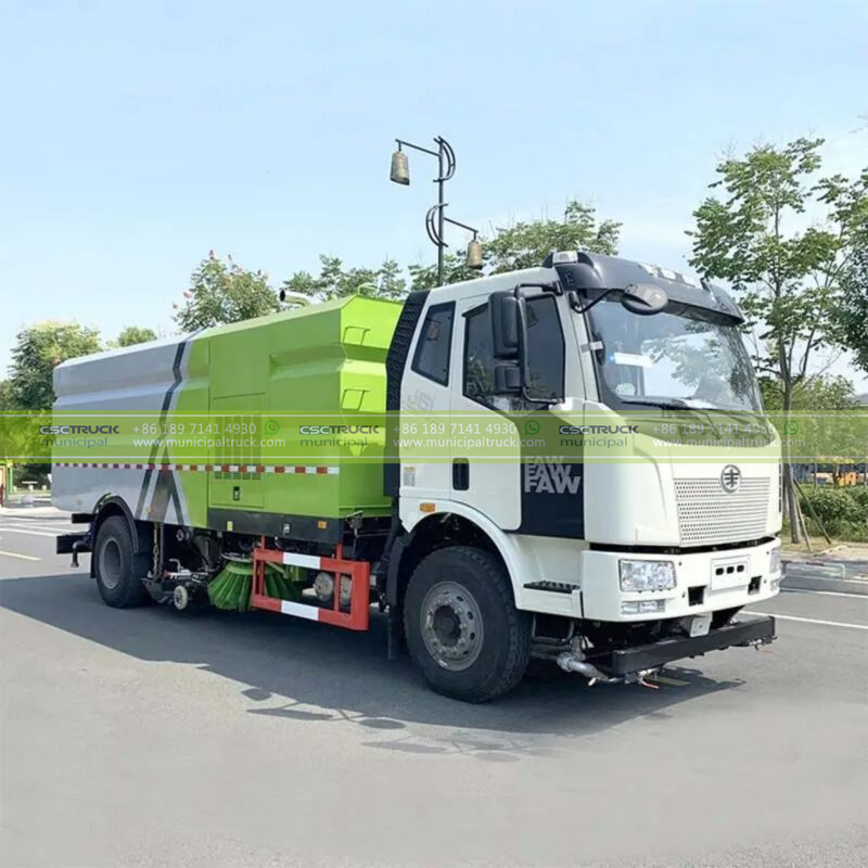 Combined Sweeper Truck